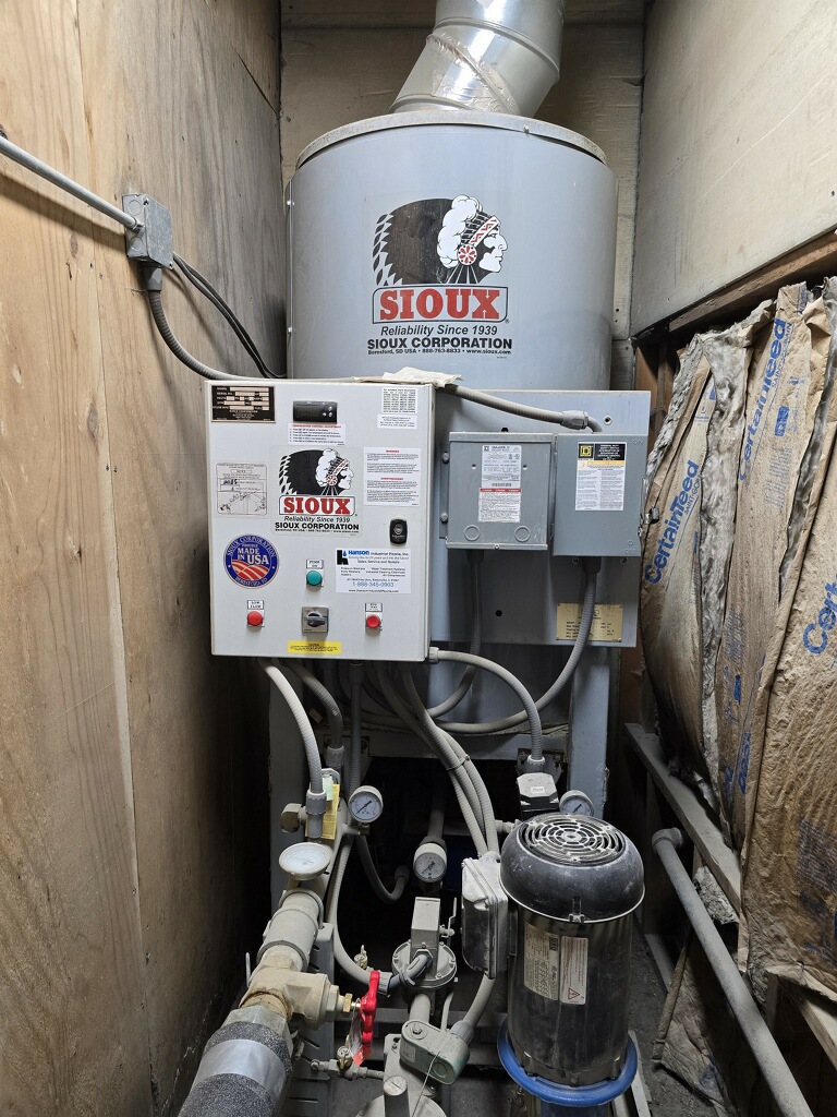 used sioux water heater