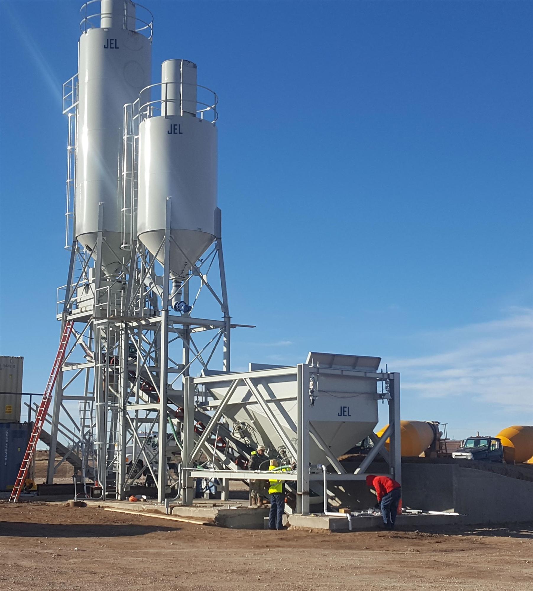 2023 JEL BudgetBatch Concrete Plant with silos and bins for sale