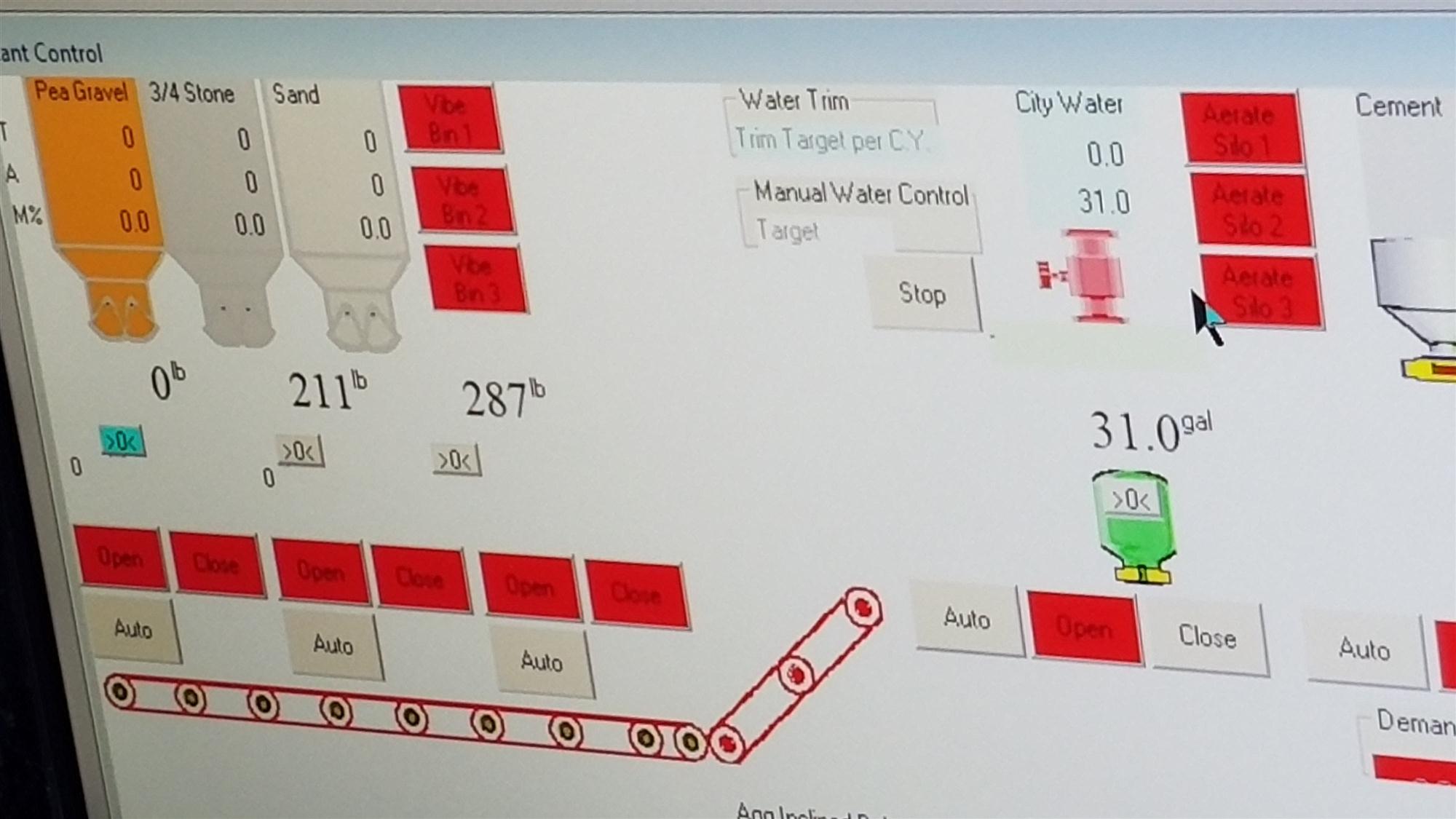 Buy Automatic Controls for Concrete Batch Plant