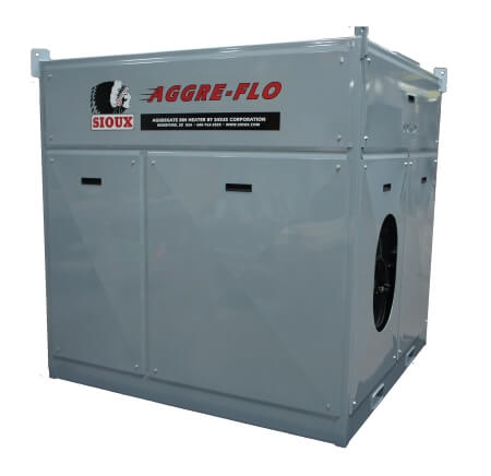 Forced Air Aggregate Heating System