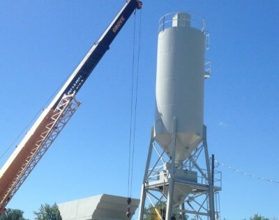 Silo for Concrete Batch Plant