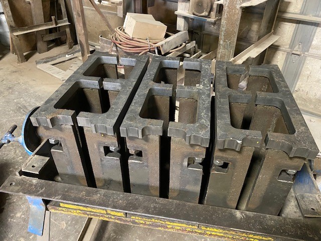 Mason Block Steel Molds for sale