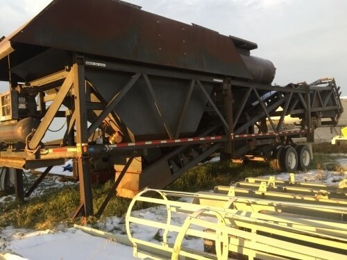 Used Ross Sidewinder Mobile Concrete Batching Plant for sale