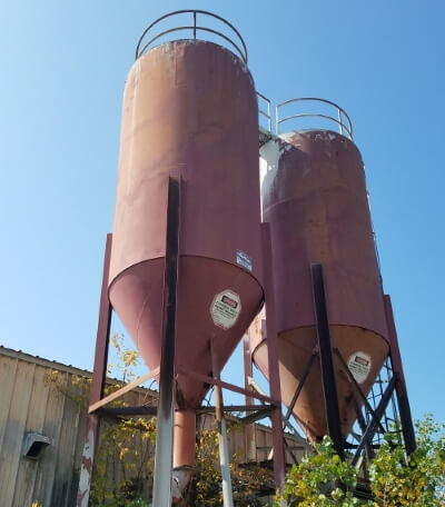 Used Omro Concrete Plant Silos for sale- 200bbl  - 350bbl